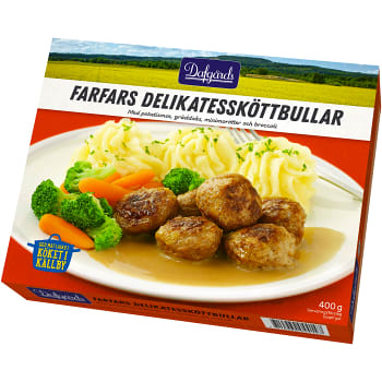 Farfars Delikatessköttbullar 400g Dafgård