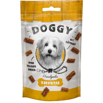 Hundgodis Korvbitar 55g Doggy