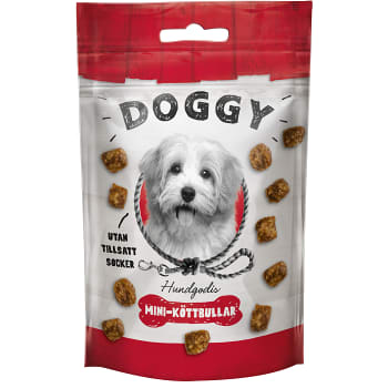 Hundgodis Mini köttbullar 50g Doggy