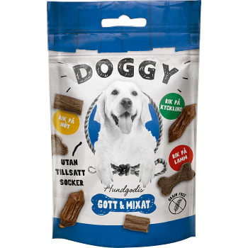 Hundgodis Gott och Mixat 60g Doggy