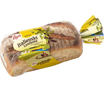 Italiensk Lantbröd Osötat 650g Pågen