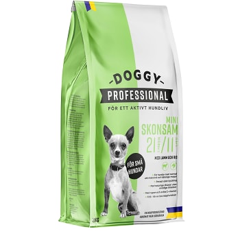 Hundmat lam &amp; ris Mini Skonsam 2kg Doggy Professional