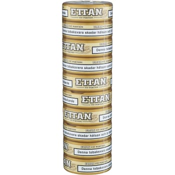 Vit portionssnus 216g 10-p Ettan