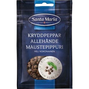Kryddpeppar Hel påse 14g Santa Maria
