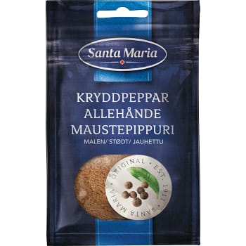 Kryddpeppar Malen påse 20g Santa Maria