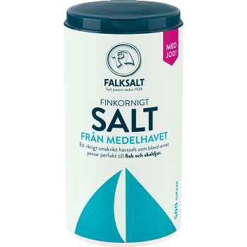 Medelhavssalt med Jod 500g Falksalt