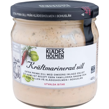 Kräftmarinerad sill 420g Klädesholmen