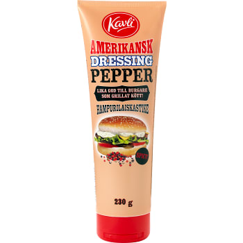 Amerikansk dressing Pepper 230g Kavli