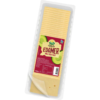 Familjefavoriter Edamer skivad 23% 750g Arla