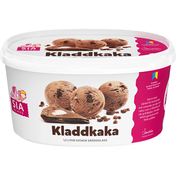 Gräddglass Kladdkaka 1,5l SIA Glass