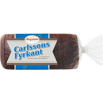 Carlssons Fyrkant Limpa skivad 700g Skogaholms