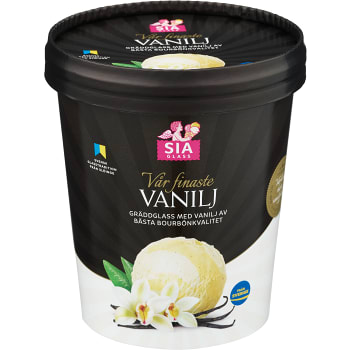 Gräddglass Vår Finaste Vanilj 500ml SIA Glass