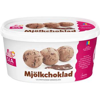 Gräddglass Mjölkchoklad 1,5l SIA Glass