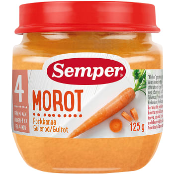 Morot Från 4m 125g Semper
