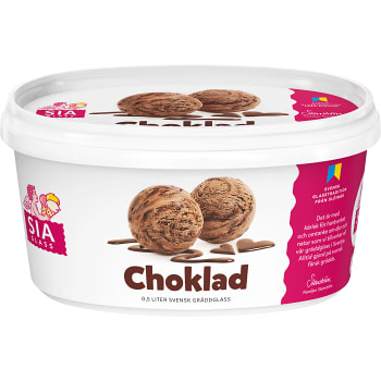 Gräddglass Choklad 500ml SIA Glass