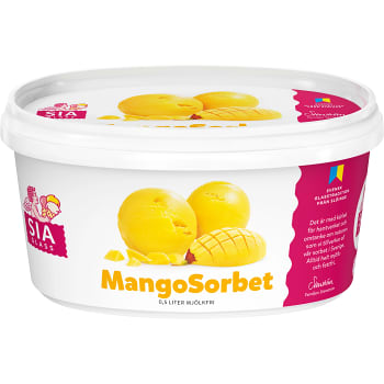 Mangosorbet 500ml SIA Glass