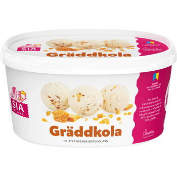 Glass Gräddkola 1500ml Sia Glass