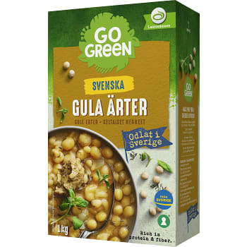 Gula ärter 1kg GoGreen
