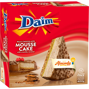Mandeltårta Chokladmousse Daim Glutenfri Fryst 400g Almondy