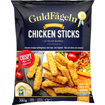 Chicken sticks crispy 350g Guldfågeln