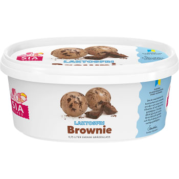 Gräddglass Brownie laktosfri 750ml SIA GLASS