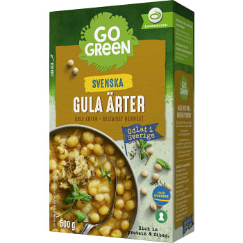 Gula ärter 500g GoGreen