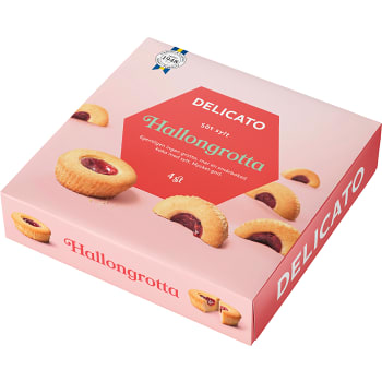 Hallongrotta 4-p 168g Delicato