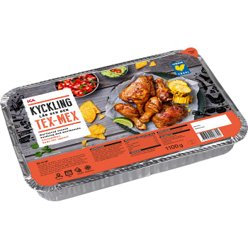 Texmex Kyckling Fryst 1,1kg ICA | Handla mat online från din lokala ICA ...
