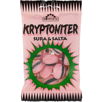 Kryptoniter Sur & salt 60g Konfekta