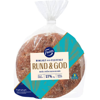 Rund &amp; god Original Rågbröd 390g Fazer