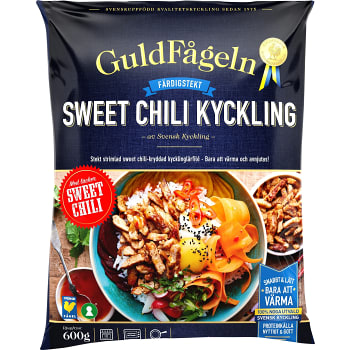 Sweet chili kyckling Fryst 600g Guldfågeln