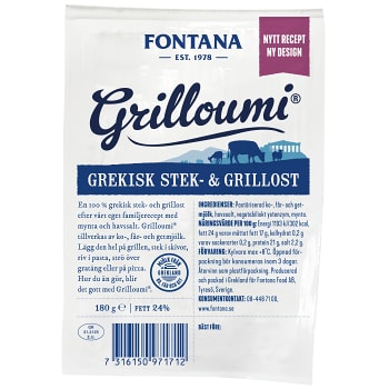 Grilloumi Grekisk 180g Fontana