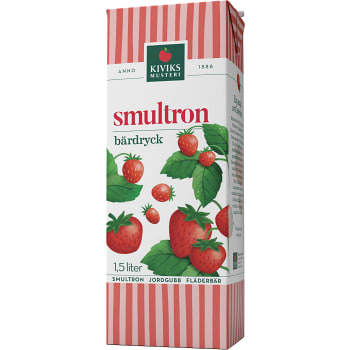 Smultrondryck Drickfärdig 1,5l Kiviks