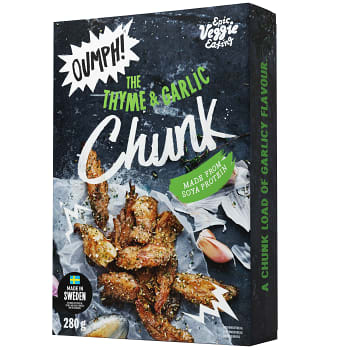Timjan &amp; Vitlök chunk 280g Oumph