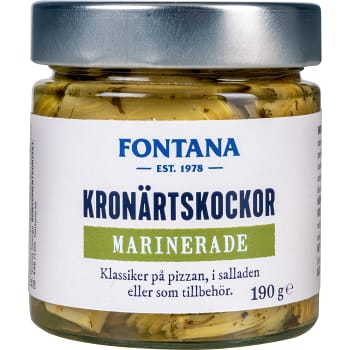Kronärtskockor Marinerade 190g Fontana