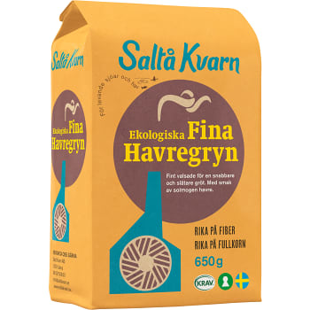 Havregryn Fina 650g Saltå Kvarn