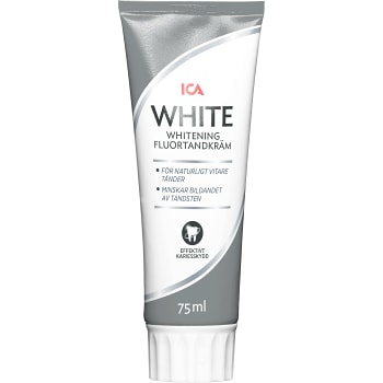 Tandkräm Whitening 75ml ICA