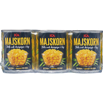 Majskorn 198g 3-p ICA