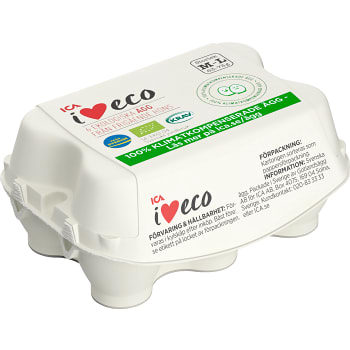 Ägg Frigående M-L KRAV 6-p ICA I love eco | Handla mat online från din ...