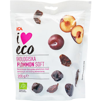 Plommon Soft Ekologisk 200g ICA I love eco