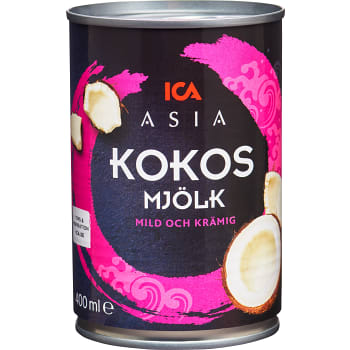 Kokosmjölk 400ml ICA Asia
