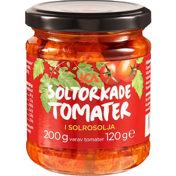 Soltorkade tomater 200g ICA