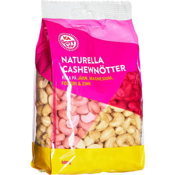 Cashewnötter 500g ICA Gott Liv