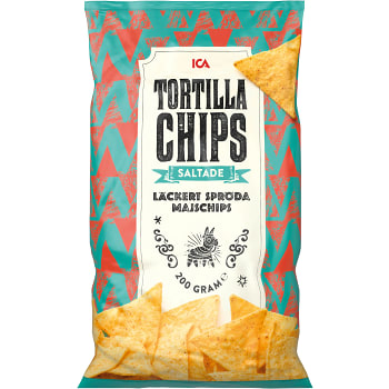 Tortillachips Naturell 200g ICA