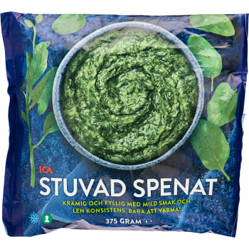 Stuvad spenat Fryst 375g ICA