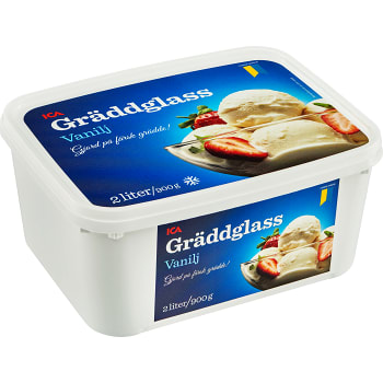 Gräddglass Vanilj 2l ICA