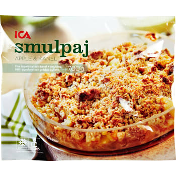 Smulpaj Äpple &amp; kanel Fryst Bakmix 700g ICA