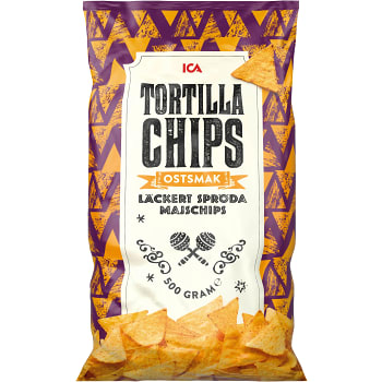 Tortillachips Cheese 500g ICA