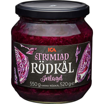 Strimlad Rödkål 550g ICA