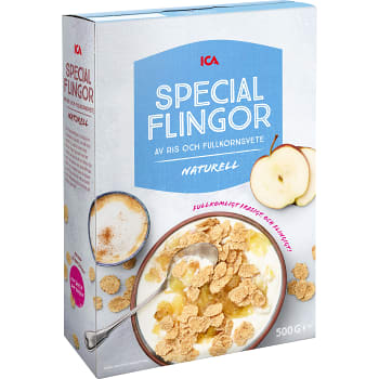 Specialflingor Naturell 500g ICA